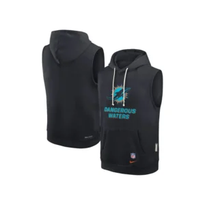Miami Dolphins 2025 Rivalries Sleeveless Hoodie