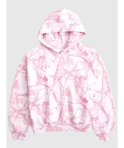 Abercrombie Light Pink Camo Hoodie