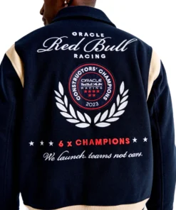 Alternative view of Abercrombie Oracle Red Bull Racing Varsity Jacket