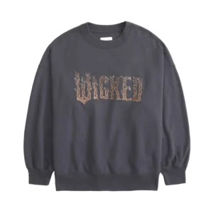 Abercrombie Wicked Oversized Sunday Crewneck Sweatshirt 2025