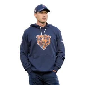 Ben Johnson Chicago Bears 2025 Sideline Hoodie