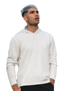 Alternative view of Carlos Alcaraz Open de España 2025 Hoodie