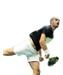 Alternative view of Carlos Alcaraz Rolex Paris Masters T-Shirt
