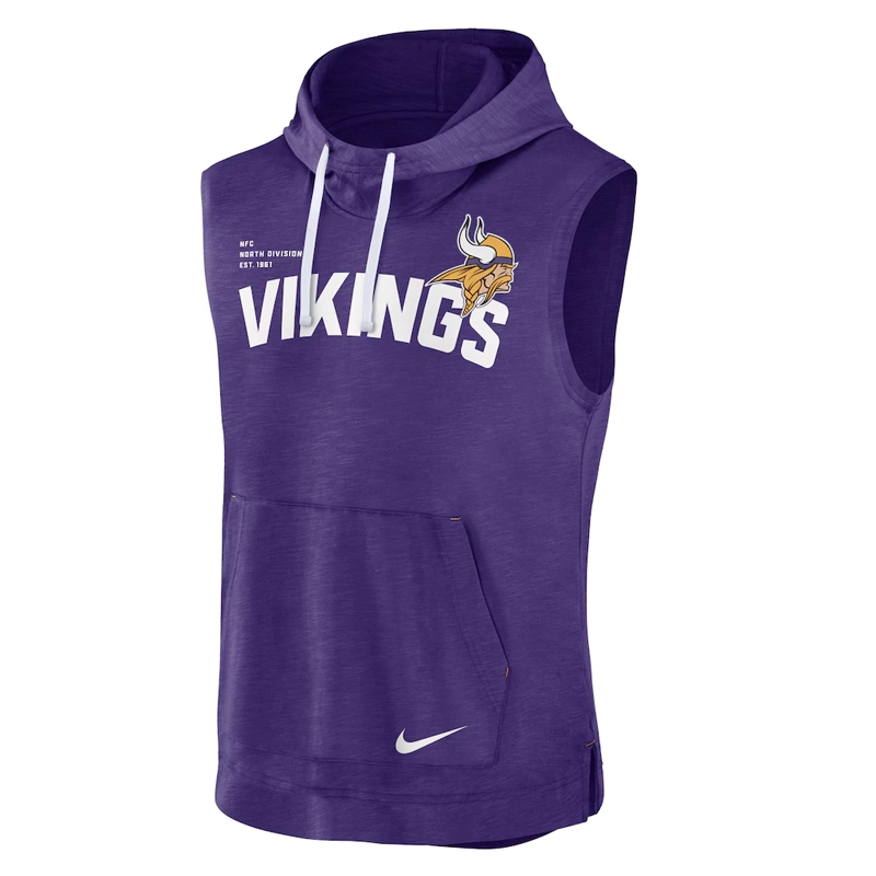 Carson Wentz Minnesota Vikings Sleeveless Hoodie