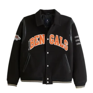 Cincinnati Bengals Varsity Bomber Jacket