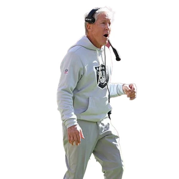 Pete Carroll Las Vegas Raiders Sideline Hoodie