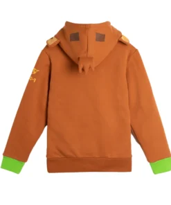Dart Monkey Brown Hoodie