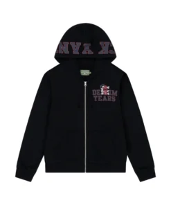 Denim Tears Black Yankees Zip Hoodie