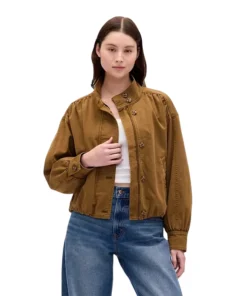 Alternative view of GAP Twill Bubble Jacket
