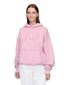 Gap Wicked Vintage Soft Logo Pink Hoodie