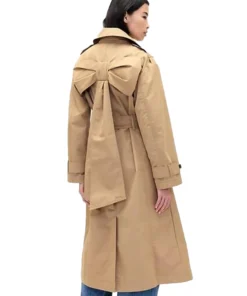 Gap × Sandy Liang Bow-Back Trench Coat - Image 2