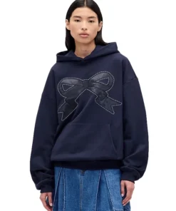 Gap × Sandy Liang Bow Oversized Hoodie - Image 3