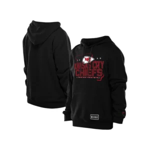 Kansas City Chiefs New Era Black Combine Authentic Hoodie