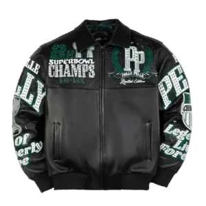 Meek Mill Eagles Leather Jacket