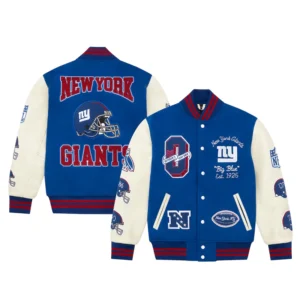 Men's New York Giants OVO Varsity 2025 Jacket