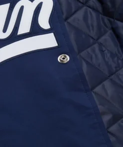 New York Yankees 2000 World Series Navy Varsity Jacket - Image 5