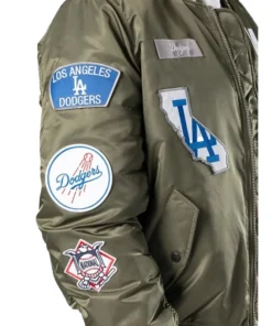 New Era Cap x MLB Los Angeles Dodgers x Alpha Industries Jackets