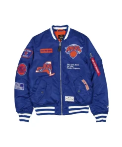 New York Knicks Alpha Industries MA-1 Bomber Jacket