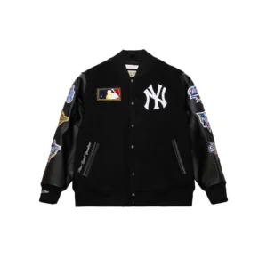 New York Yankees Black Out Varsity Jacket
