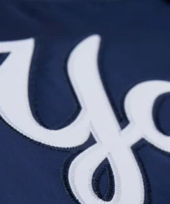 New York Yankees 2000 World Series Navy Varsity Jacket - Image 4