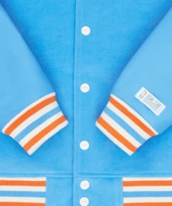 New York or Nowhere x Knicks Motto Varsity Blue Jackets