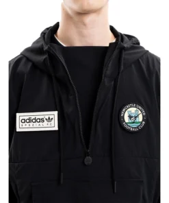 Newcastle United adidas SPZL F.C. Smock Jacket - Image 3