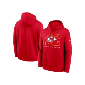 Kansas City Chiefs Nike Red Busted Play Club Hoodie