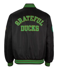 Nike Oregon Grateful Duck Satin Bomber Jacket