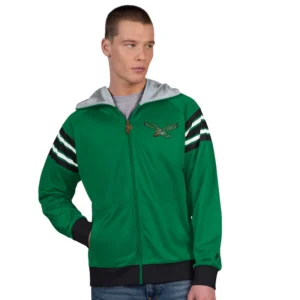 Philadelphia Eagles Kelly Green Hoodie 2025 Jacket