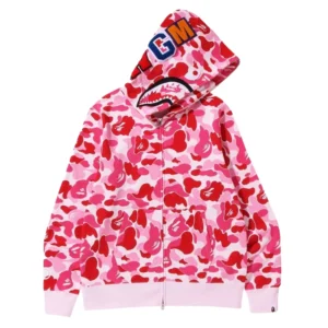 Pink Bape Hoodie