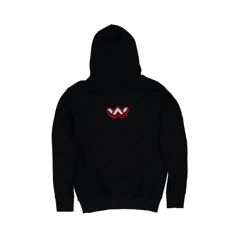 Praise The Lord Patch Hoodie Black
