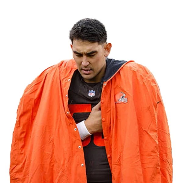 Rex Sunahara Cleveland Browns Cape Coat