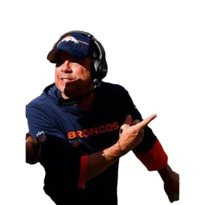 Sean Payton Broncos Half-Sleeves Hoodie T-Shirt