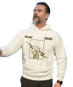 WWE CM Punk Beige Hoodie