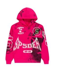 Sp5der Stencil Hoodie