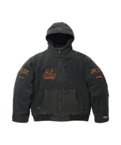 Supreme Fox Racing Denim Hooded Jacket - Image 3