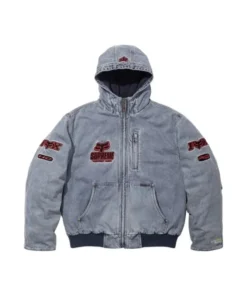 Supreme Fox Racing Denim Hooded Jacket