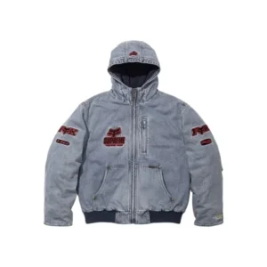 Supreme Fox Racing Denim Hooded Jacket