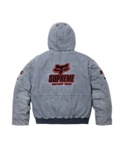 Alternative view of Supreme Fox Racing Denim Hooded Jacket