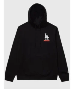 Undefeated x NE x Dodgers Stacked Logo Hoodie