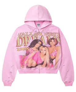 Valley Dreams Pink Hoodie