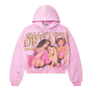Valley Dreams Pink Hoodie