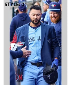 Alternative view of Toronto Blue Jays Home Run Jacket