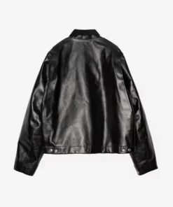 sacai x Carhartt WIP Leather Jacket - Image 4