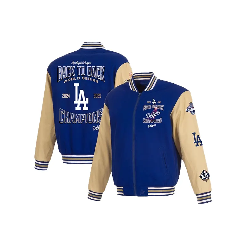 2025 World Series Champions Dodgers Varsity Jacket