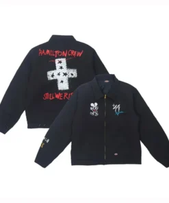 +44 Steadman Stars Zip Up Quilted Jacket 2025 For unisex