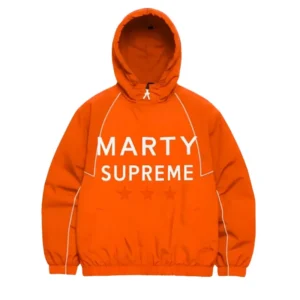 A24 marty supreme red jacket 129 price