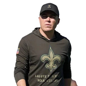 Kellen Moore New Orleans Saints Salute to Service Hooded Shirt