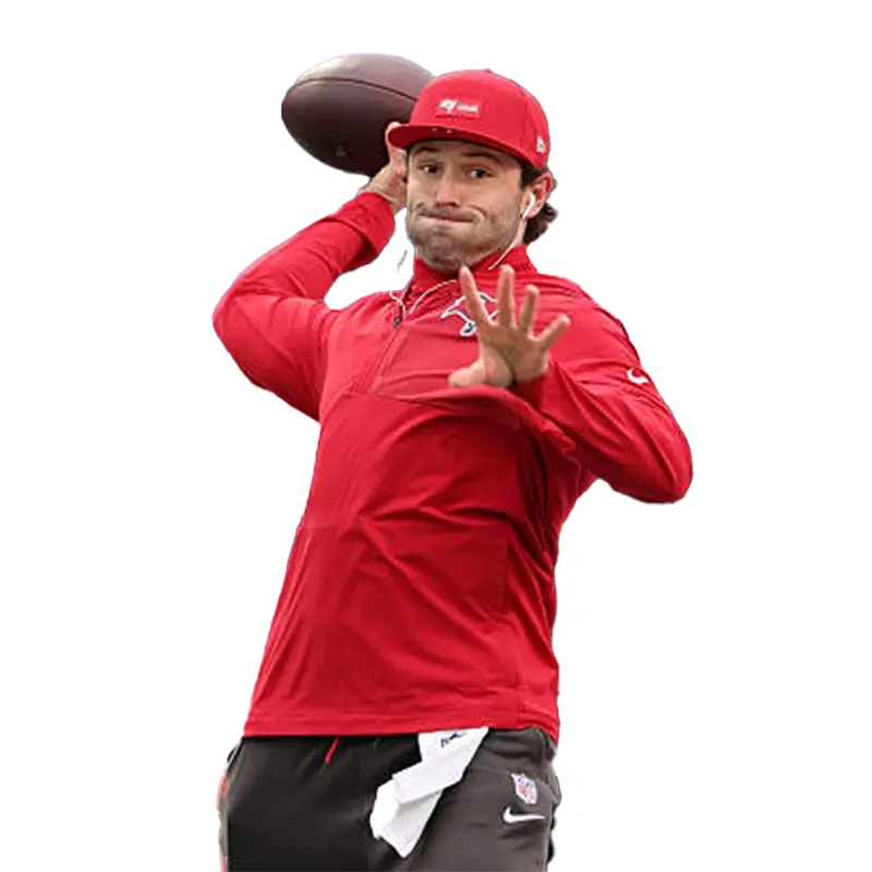 Baker Mayfield Buccaneers Sideline Anorak Hoodie Jacket For Man