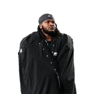 Byron Young Philadelphia Eagles Cape Coat For Woman